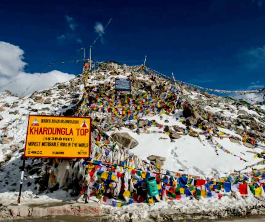 Khardungla pass